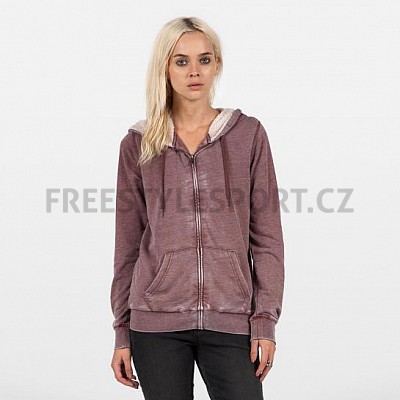 Mikina VOLCOM LIVED IN SHERPA ZIP