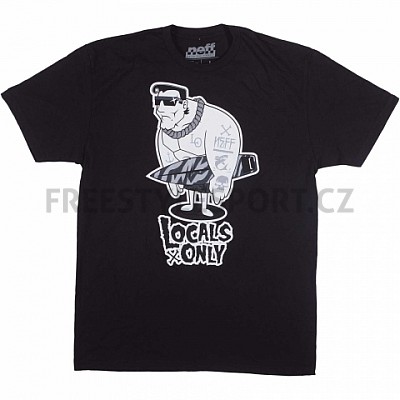 Triko pánské Neff LOCALS ONLY PREMIUM