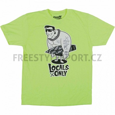 Triko pánské Neff LOCALS ONLY PREMIUM