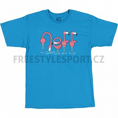 Triko pánské kr.rukáv Neff FLAMINGO TEE