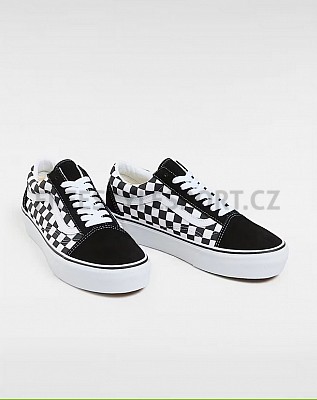 Boty VANS OLD SKOOL PLATFORM (CHECKERBOARD)
