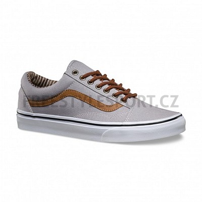 Boty Vans Old Skool - C&L/Silver Sconce/Stripe Denim