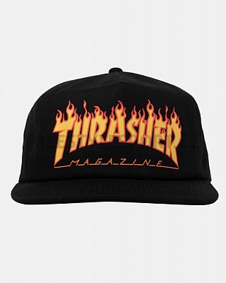 Kšiltovka THRASHER PRINTED FLAME SNAPBACK