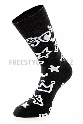 Ponožky REPRESENT GRAPHIX SOCKS ABSTRACT JESUS