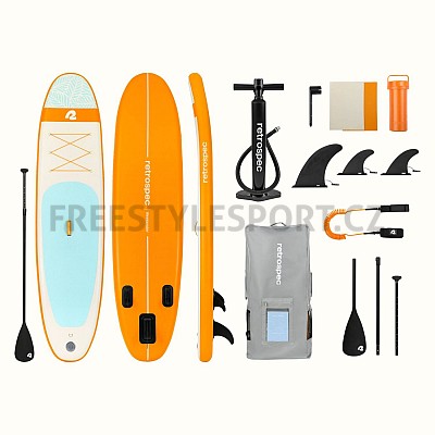 Retrospec Weekender INFLATABLE SL 10' Nafukovací Paddleboard CREAMSICLE 2022