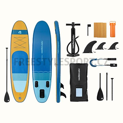 Retrospec Weekender INFLATABLE SL 10' Nafukovací Paddleboard NAUTICAL BLUE 2022