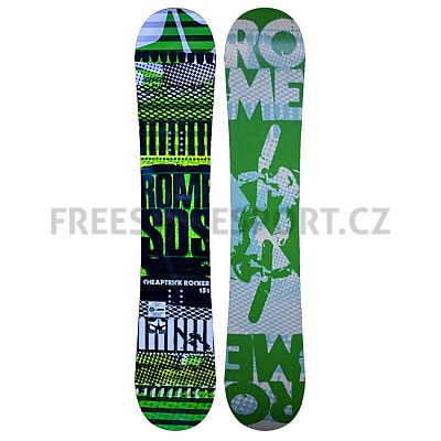 Snowboard ROME CHEAPTRICK ROCKER 14/15
