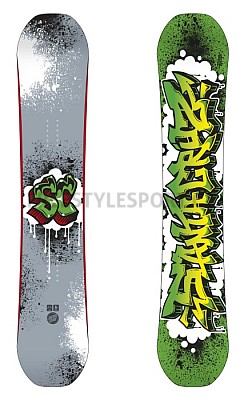 Snowboard SANTA CRUZ Graffiti 11/12