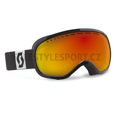 Brýle Scott Off-Grid black red chrome 13/14