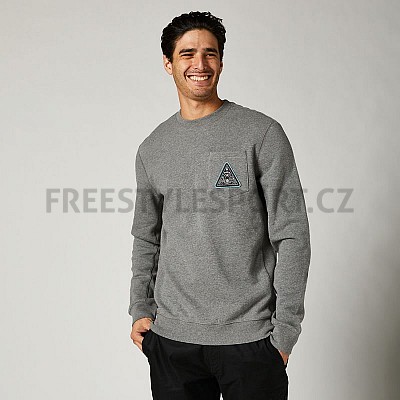 Pánská mikina FOX Shinbone Crew Fleece