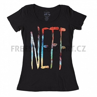 Triko dámské Neff SPECTRUM SCOOP NECK TEE