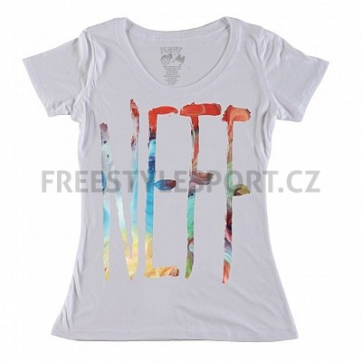 Triko dámské Neff SPECTRUM SCOOP NECK TEE