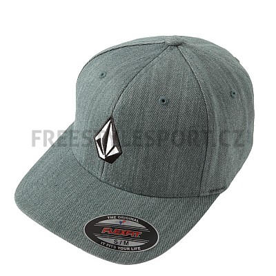 Kšiltovka VOLCOM FULL STONE HTHR XFIT Cap