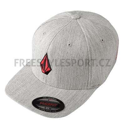 Kšiltovka VOLCOM FULL STONE HTHR XFIT Cap
