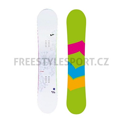 Snowboard dámský FTWO WHITE DECK LADY Double Camber 15/16