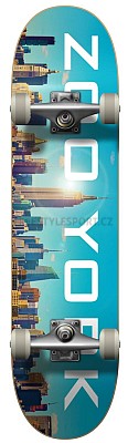 Zoo York Logo Block Komplet Skateboard BIG CITY FLARE 8" x 31,5"