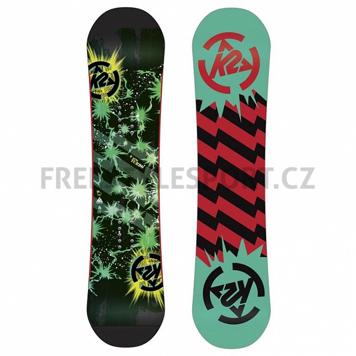 Snowboard Shoes Snowboard Dětský K2 Mini Turbo 120 2011/12