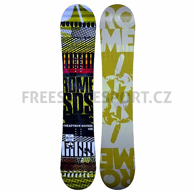 Snowboard ROME CHEAPTRICK ROCKER 14/15