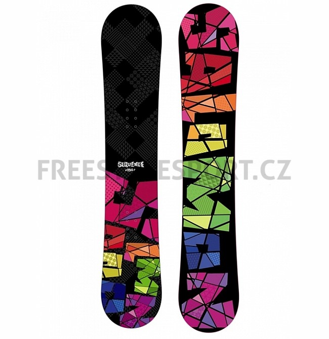 Snowboard SALOMON SEQUENCE 12/13 BLACK | Snowboard, skate a in