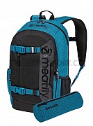 Meatfly Batoh BASEJUMPER PETROL HEATHER/BLACK 22L