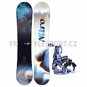 Snowboard set NITRO LECTRA LEAF vázání FLOW 25/26