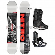 Snowboard set NITRO PRIME RAW 25/26 vázání NIDECKER boty MANUAL DUAL ATOP