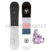 Snowboard set GRAVITY ELECTRA vázání FLOW FENIX 2024/25