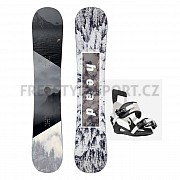 Snowboard set HEAD TRUE 2.0 BLACK 2023/24
