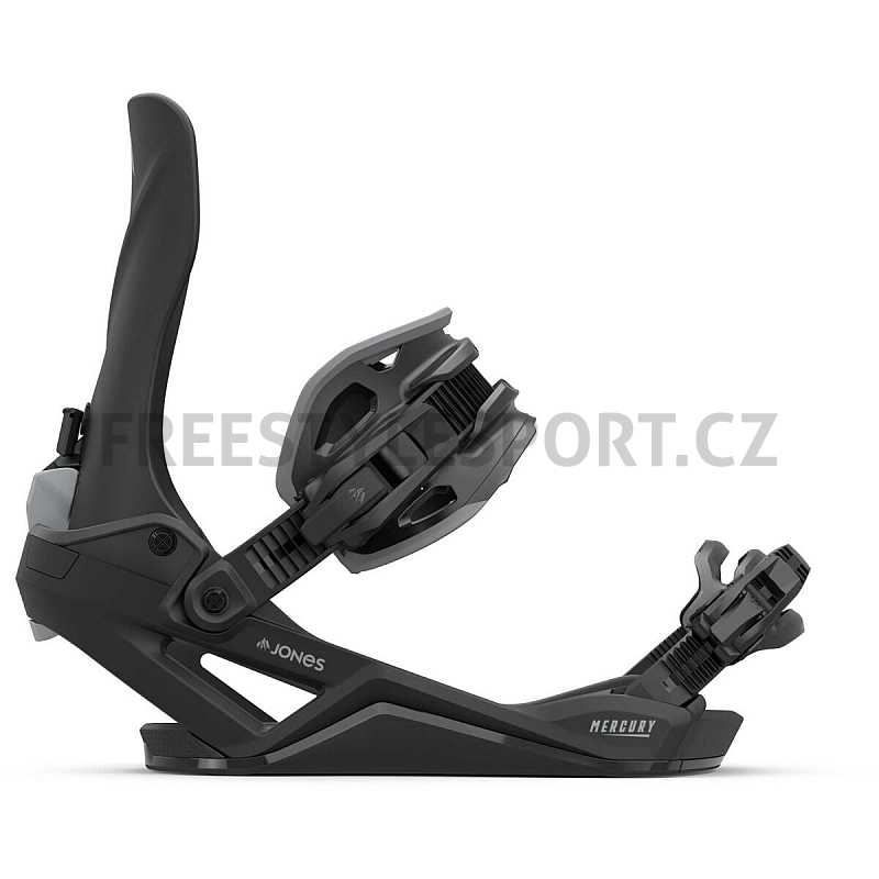 Vázání JONES MERCURY FASE 25/26 STEALTH BLACK | Snowboard, skate a