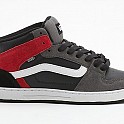 Boty pánské Vans Edgemont Red Black Grey