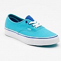 Boty Vans AUTHENTIC Multi Pop - Peacock Blue Turkish Sea SP13