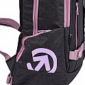 Batoh Meatfly BASEJUMPER 22 PINK/CHARCOAL HEATHER