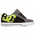 Boty dětské DC COURT GRAFFIK VULC - GREY LIME GREEN SP13