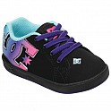 Boty dětské COURT GRAFFIK ELASTIC - BLACK PURPLE SP13