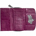 Peněženka dámská Fox Gas Line Trifold Checkbook Grape