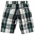 Kraťase dětské DC BENETT - SMOKE BLUE PLAID SP13