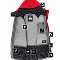 Bunda HORSEFEATHERS TURNER RED 2021/22