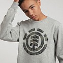 Mikina pánská ELEMENT BARK LOGO CREW