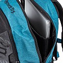 Meatfly Batoh BASEJUMPER PETROL HEATHER/BLACK 22L