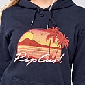 Mikina RIP CURL FLEECE BASIC HOODIE PRINT
