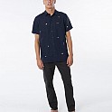 Košile RIP CURL SWC MOTIF LINEN S/S SHIRT
