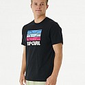 Triko RIP CURL SURF REVIVAL WAVING TEE