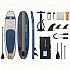 Retrospec Weekender INFLATABLE SL 10' Nafukovací Paddleboard NAVY ZION 2022