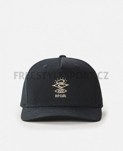 Kšiltovka Rip Curl ICONS FLEXFIT CAP BLACK/TAN