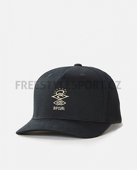Kšiltovka Rip Curl ICONS FLEXFIT CAP BLACK/TAN