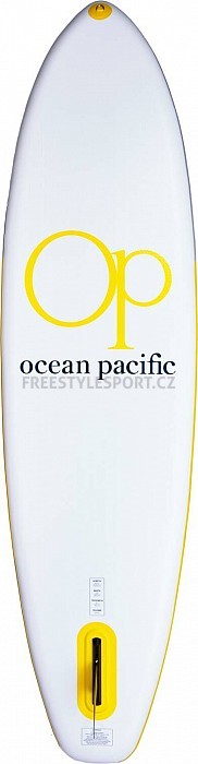 Ocean Pacific Malibu All Round 10'6 Nafukovací paddleboard BÍLÁ/ŠEDÁ/ŽLUTÁ 2022