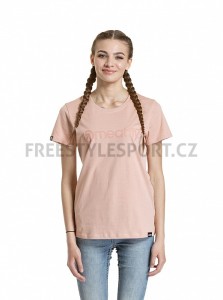 Triko MEATFLY LADIES MF LOGO T-SHIRT SEPIA ROSE
