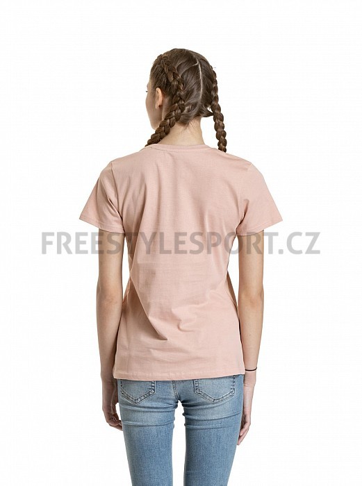 Triko MEATFLY LADIES MF LOGO T-SHIRT SEPIA ROSE