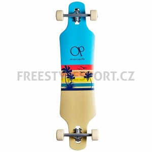 Ocean Pacific Sunset Kompletní Longboard 39" MODRÁ