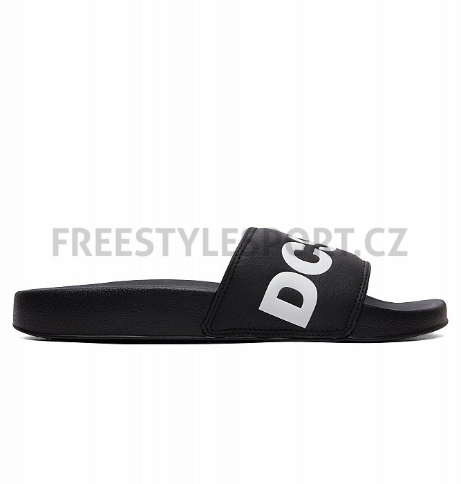 Sandále DC SLIDE M SNDL BKW BLACK/WHITE